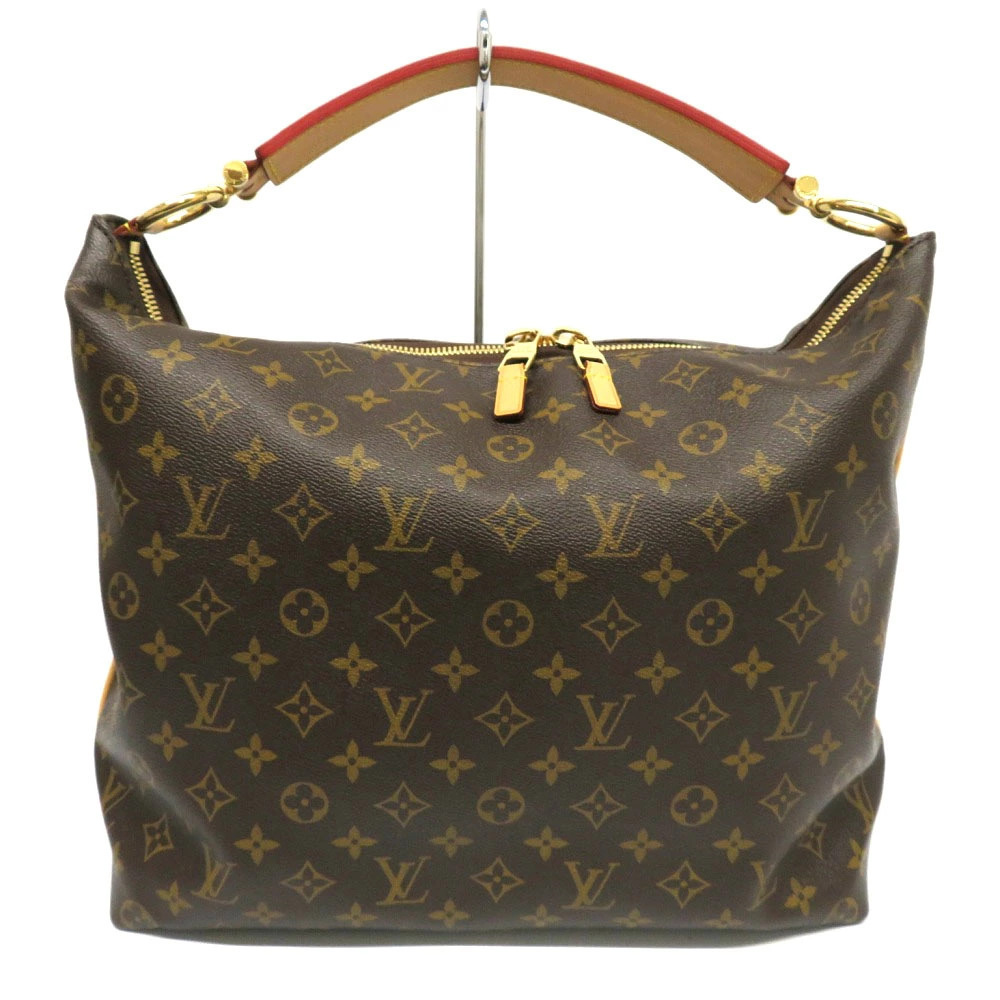 Louis Vuitton Monogram Bag Shoulder Brown Sully - Picture 1 of 11